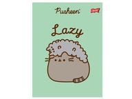 PUSHEEN Zeszyt A5 KRATKA 32 Kartki The CAT Kot Kotek w KRATKĘ Lazy