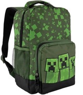 Chlapčenský batoh s predným vreckom Minecraft - Creepers