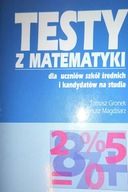 Testy z matematyki dla uczniów - Magdziarz
