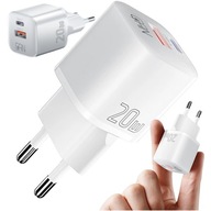 MOCNA SZYBKA ŁADOWARKA USB-C 20W KOSTKA ZASILACZ do IPHONE SIECIOWA PD QC