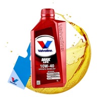 OLEJ VALVOLINE 10W40 MAXLIFE 1L API SL/CF, ACEA A3/B4 + ZAWIESZKA OLEJOWA