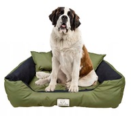 Ohrádka pelech pre psa personalizovaná zelená XL