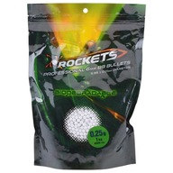 Kulki ASG Rockets Professional BIO 0,25g - 1kg - Białe