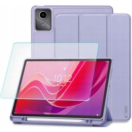 SKŁADANE ETUI CASE OBUDOWA COVER FUTERAŁ NA RYSIK DO LENOVO TAB M11 + SZKŁO