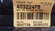 side cover boot left BMW X6 E71 7246987