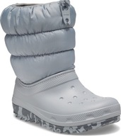 Detské zimné snehule Crocs Classic Neo Puff 207684 Boot 29-30