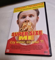 Supersize me - Czy wiesz co jesz? - film DVD PL, POLSKA WERSJA
