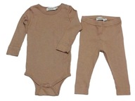MarMar dojčenský komplet 2 dielne body nohavice rebrované bavlna 68 6m