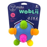 Senzorická hračka Möbi Woblii Guľa Výčnelky 3m+