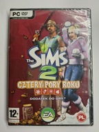 The Sims 2 II Cztery Pory Roku PL Pc Nowy Folia