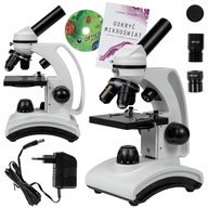 MIKROSKOP Optyczny OPTICON Investigator - 640x - 3 obiektywy + AKCESORIA