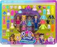 Figurki minilalki Polly Pocket Błyszcząca Zatoka zestaw modowy HKW10 Mattel