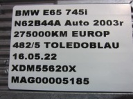 BMW E65 745i N62 module control unit steering wheel 6760111