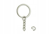 G1477/2 KULCSTARTÓ ALAP KÖR 30mm LÁNCCAL 10db + LÁNCSZEM 8mm 10db