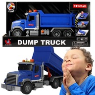 Modré nákladné auto/sklápač na batérie, MEGA CREATIVE, Deň detí