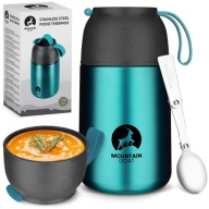 ROZSDAMENTES ACÉL EBÉD TERMOSZ ÉTELTÁROLÓ THERMO 48 ÓRA