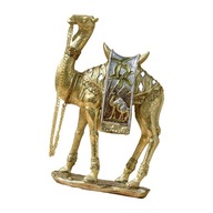 Figurka wielbłąda Kolekcjonerska dekoracyjna statua zwierzęcia Art Craft Ozdoba L
