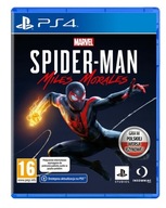 SPIDER-MAN MILES MORALES PS4 PS5 DUBBING PL