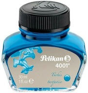 Atrament Pelikan 4001. Turkusowy. 30 ml.