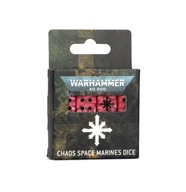 Warhammer 40,000: Chaos Space Marines - Dice Set