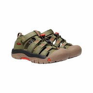 KEEN Sandały Newport H2 1025060 Olive Drab/Orange