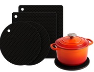 4 db SZILIKON ALÁTÉT EDÉNYEKHEZ CSÚSZÁSGÁTLÓ TARTÓS ALÁTÉTEK