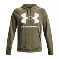 UNDER ARMOUR RIVAL FLEECE VEĽKÉ LOGO MUŽSKÁ MIKINA ZELENÁ S