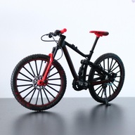 1:10 Mini pretekársky bicykel Mountain Finger Bike červený