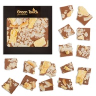 Tejcsokoládé ananásszal és kókusszal