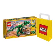 LEGO CREATOR 3 V 1 31058 - Výkonné dinosaury + Darčeková taška LEGO