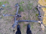 suspension beam front axle beam subframe axle beam audi a6 c7