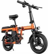 Skladací bicykel ENGWE T14 350w koleso 14 "oranžový