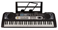 Keyboard Organy MQ-6119L do nauki gry 61 klawiszy Mikrofon Zasilacz ORGANKI