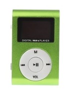 Mini Odtwarzacz MP3 RAVO A2 4GB ZIELONY z klipsem