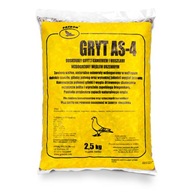 GRYT AS-4 -2,5 kg z czerw. kam i węglem drzewnym