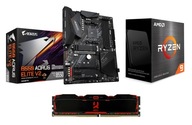 Zestaw AMD Ryzen 9 5900X + B550 AORUS + 16GB 3200