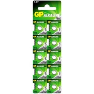 10X GP LR41 RW87 L736 GP192 G3A baterie alkaliczne