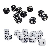 100 Opaque D6 Dice 12mm Six Sided Dice for D&D RPG