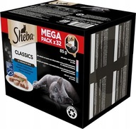 SHEBA karma mokra dla kota mix smaków 32x85g