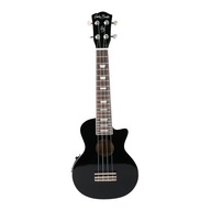 Elektromos szoprán ukulele Harley Benton L100E Fekete