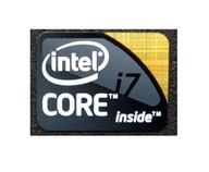 Naklejka Intel CORE i7 inside 21 x 16 mm 043