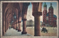 Pozdrowienia z Krakowa 12.8.1914 r. Litografia
