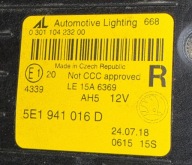 Skoda Octavia 3 III 5E facelift 5E1941016D Reflektor light front right