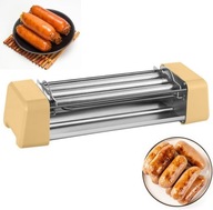 Hot-dog grilovací stroj, varič s valčekovým grilom 3/4/5 pre