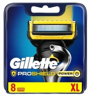 GILLETTE FUSION PROSHIELD POWER 8 SZTUK OSTRZA WYMIENNE MASZYNKI NOŻYKI