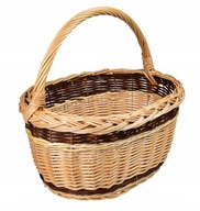 Proutěný nákupní košík PIKNIK HOUBY PĚKNÝ