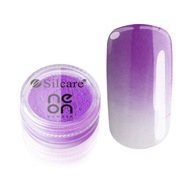Silcare Peľ na nechty Neon Powder Purple 3 g
