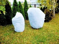 Zimowy kaptur worek na rośliny chroni przed mrozem 100x155cm 50g/m2 biały