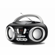 Outlet - Boombox Radio FM z bluetooth Manta Black Chilli