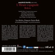 L Heure Espagnole Bolero Druet Behr Felix Dolie, CD